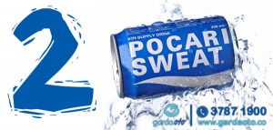 2 Pocari Sweat